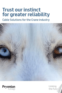 Cable Solutions for the Crane industry