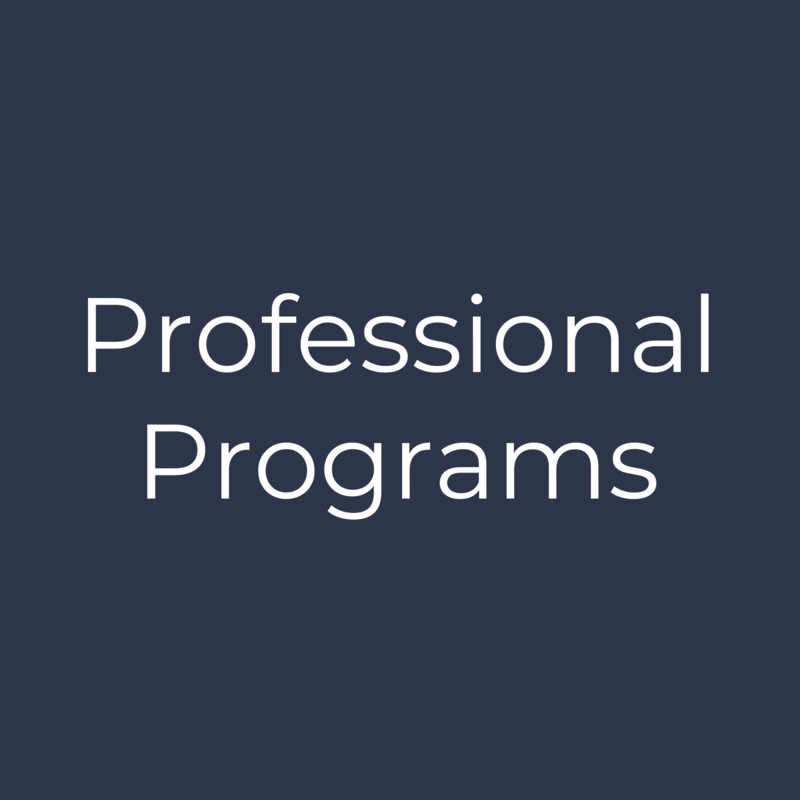 Professional Programs
